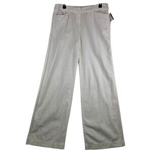 Vintage Pendleton Miami Mix Linen Pants 12 White Deadstock Beach Coastal Resort